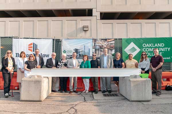 Culinary institute beam signing
