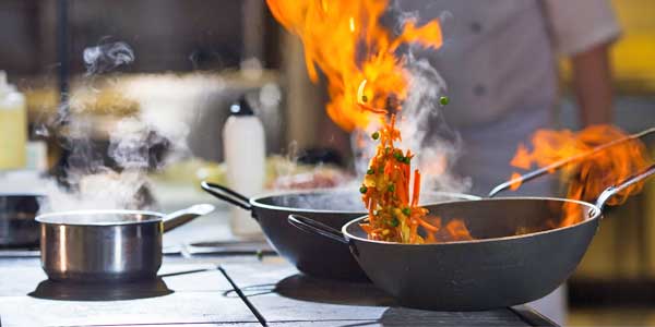 Image of someone cooking.