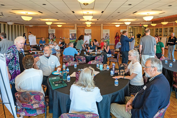 Community Members at the Engagement Forum Event