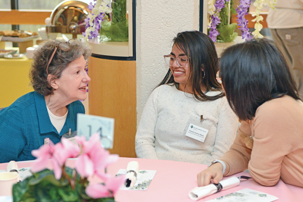 People at table at the OCC Scholarship Luncheon