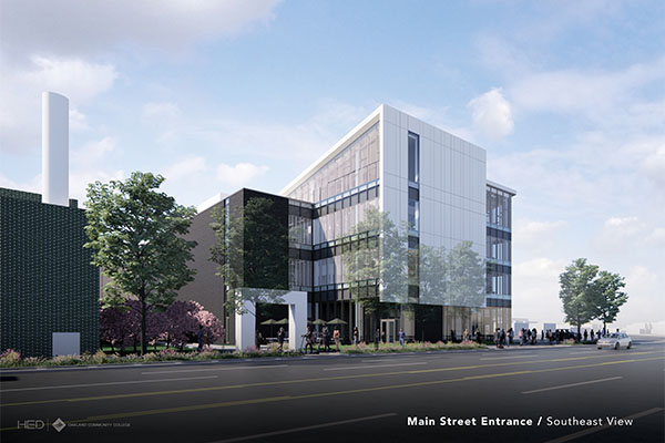 Southeast View of New Culinary Building Southeast View of New Culinary Building