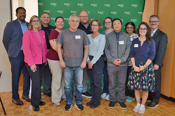 OCC employees with 10 years' experience.