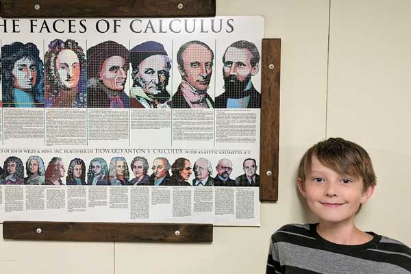 Sixth grader Ian Konkolesky