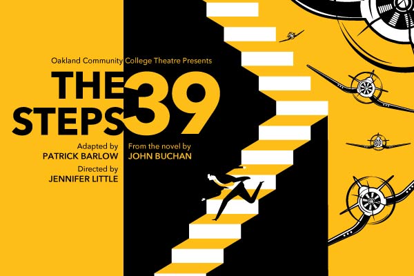 OCC Theatre presents award-winning comedy, The 39 Steps, March 13-21.