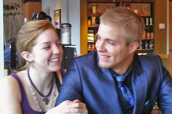 Cheyne and Michael as students at OCC